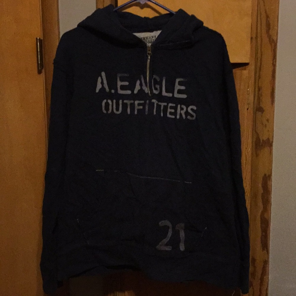 Men's American Eagle 1/4 Zip Hoodie